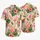 Pink Flamingo And Tropical Leaves For Beach Vacations, Resort Travel And Summer Getaways Hawaiian Shirt - 5