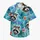 Watercolor Tropical Raccoon Faces And Monstera For Beach Vacations And Resort Getaways Hawaiian Shirt - 7