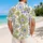 Retro Tropical Geometric Flowers for Beach Vacations, Resort Wear, and Island Getaways Hawaiian Shirt - 2