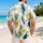 Toucan Macaw Pineapple Botanical Resort Wear For Beach Vacations And Tropical Getaways Hawaiian Shirt - 2
