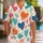 Tropical Heart And Plumeria Motifs For Beach Dates And Romantic Vacation Style Wear Hawaiian Shirt - 1