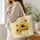 Golden Sunflowers And Wheat For Autumn Market Days, Travel, And Daily Carry For Women Quilted Tote Bag - 3