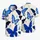 Blue Black Tropical Butterflies For Resort Travel, Beach Parties And Summer Getaways Hawaiian Shirt - 5