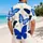 Blue Black Tropical Butterflies For Resort Travel, Beach Parties And Summer Getaways Hawaiian Shirt - 2