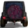 Bohemian Paisley Botanical Florals for Jeep SUV RV Road Trip Travel Adventure Style Spare Tire Cover - 1