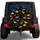 Colorful Dinosaur Silhouettes For Jeep RV Camping Adventures And Prehistoric Fans Spare Tire Cover - 1