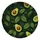 Avocado Botanical Leaf Motif For Fresh Food Lovers Jeep RV Trailer Outdoor Road Trip Fans Spare Tire Cover - 4