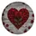 Red Rose Petal Heart For Valentine Wedding Romance Travel Trailer RV SUV Truck Campers Spare Tire Cover - 4