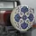 Indigo Botanical Floral Medallion for Boho RV Travel and Outdoor Adventure Lovers Spare Tire Cover - 3