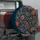 Vibrant Paisley Flowers and Vines for Boho Road Trips, RV Camping, and SUV Travel Spare Tire Cover - 3