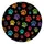 Colorful Dog And Cat Paw Motifs For RV Camping, Road Trips, And Outdoor Pet Lovers Spare Tire Cover - 4