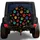 Colorful Dog And Cat Paw Motifs For RV Camping, Road Trips, And Outdoor Pet Lovers Spare Tire Cover - 1