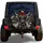 Highland Cow Christmas Village Winter Holiday Decor For RV Campers And Country Fans Spare Tire Cover - 1