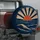 Retro Coastal Sunrise Ocean Waves For Beach Camping And Outdoor Road Trip Adventures Spare Tire Cover - 3