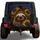 Gentle Sloth And Sunflowers Rustic Autumn Nature Art For Jeep RV Camper Travel Lovers Spare Tire Cover - 1