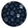 Navy And Silver Paw Tracks For Outdoor Road Trips, Camping, And Dog Loving Drivers Spare Tire Cover - 4