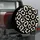 Black And Ivory Leopard Spots For Wild Outdoor Trail SUV Adventure Style Enthusiasts Spare Tire Cover - 3