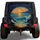 Sunset Ocean Waves And Rocky Coast For Coastal Road Trip Adventure Enthusiasts Fans Spare Tire Cover - 1