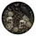 Gothic Raven Skulls And Floral Moths For Dark Cottagecore Halloween Travel Spare Tire Cover - 4
