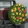 Citrus Fruit And Green Leaves For Tropical Road Trips, RV Camping And Outdoor Adventure Spare Tire Cover - 3