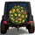 Citrus Fruit And Green Leaves For Tropical Road Trips, RV Camping And Outdoor Adventure Spare Tire Cover - 1