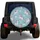 Pastel Rainbow Unicorns for Whimsical Jeep SUV RV Adventures and Fairy Tale Fans Spare Tire Cover - 1