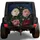 Lush Vintage Peony Floral Garden For Stylish RV Travel, Camping And Botanical Enthusiasts Spare Tire Cover - 1