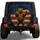 Vintage American Brown Bear With Can For Patriotic Camping And Off Road Adventures Spare Tire Cover - 1