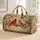 Cardinal Pair Berries And Wildflowers For Birdwatching Travel And Nature Lovers Gifts Quilted Weekend Bag - 1