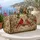 Cardinal Pair Berries And Wildflowers For Birdwatching Travel And Nature Lovers Gifts Quilted Weekend Bag - 5