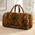 Art Deco Dachshund Jewelry Parade For Vintage Travel, Weekend Escapes And Dog Lovers Quilted Weekend Bag - 1