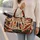 Vintage Patriotic Fishing Lures Hooked On Freedom For Weekend Lake Trips And Anglers Quilted Weekend Bag - 2