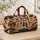 Vintage Patriotic Fishing Lures Hooked On Freedom For Weekend Lake Trips And Anglers Quilted Weekend Bag - 4