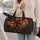 Shaggy Forest Giant American Flag Patriotic Travel Style for Camping and Getaways Quilted Weekend Bag - 2
