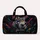 Colorful Gray Wolf Portrait For Travel Getaways And Everyday Carry For Wildlife Lovers Quilted Weekend Bag - 6