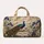 Blue Peacock And Iris Florals For Elegant Getaways, Overnight Travel And Gift Giving Quilted Weekend Bag - 6