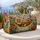 Relaxed Fox In Floral Hammock For Travel Getaways And Everyday Adventures Nature Lovers Quilted Weekend Bag - 5