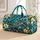 Sea Turtle Tropical Waves And Plumeria For Beach Getaways And Ocean Loving Travelers Quilted Weekend Bag - 1