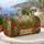 Botanical Sloth In Golden Hammock Floral Garden Getaway Travel Gift For Nature Lovers Quilted Weekend Bag - 5
