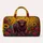 Colorful Highland Bull Floral Travel Accessory For Weekend Getaways And Gift Giving Quilted Weekend Bag - 6