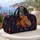 Colorful Lion Portrait For Travel, Gym And Overnight Essentials For Wildlife Lovers Quilted Weekend Bag - 5