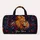 Colorful Lion Portrait For Travel, Gym And Overnight Essentials For Wildlife Lovers Quilted Weekend Bag - 6