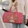 Easter Bunny With Blush Roses For Spring Travel, Overnight Trips, And Bridal Getaways Quilted Weekend Bag - 2