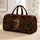 Great Horned Owl Library Travel Companion for Book Lovers and Weekend Getaway Gifts Quilted Weekend Bag - 1