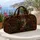 Great Horned Owl Library Travel Companion for Book Lovers and Weekend Getaway Gifts Quilted Weekend Bag - 5