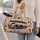 Vintage Baseball Road Trip Coach for Game Day Travel, Getaways and Baseball Fans Quilted Weekend Bag - 2