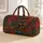Vintage Sewing Machine Boho Patchwork Travel Gift for Quilters and Crafting Lovers Quilted Weekend Bag - 1