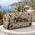 Regal Elephant Garden Floral Motif For Travel, Weekend Getaways And Thoughtful Gifts Quilted Weekend Bag - 5