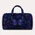 Sapphire Butterfly Midnight Botanical Travel Essential for Women and Holiday Gifting Quilted Weekend Bag - 6