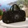 Black Widow Spiderweb Gothic Botanical Travel Essential for Dark Academia Lovers Quilted Weekend Bag - 5